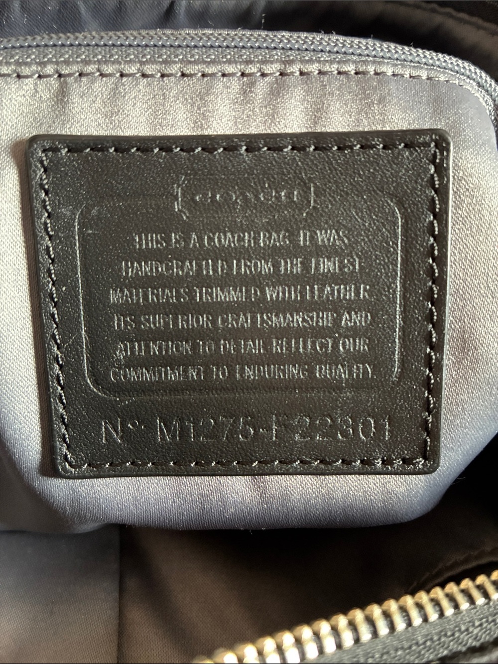 Coach Signature Canvas Kristin Shoulder Bag - Picture 7 of 10